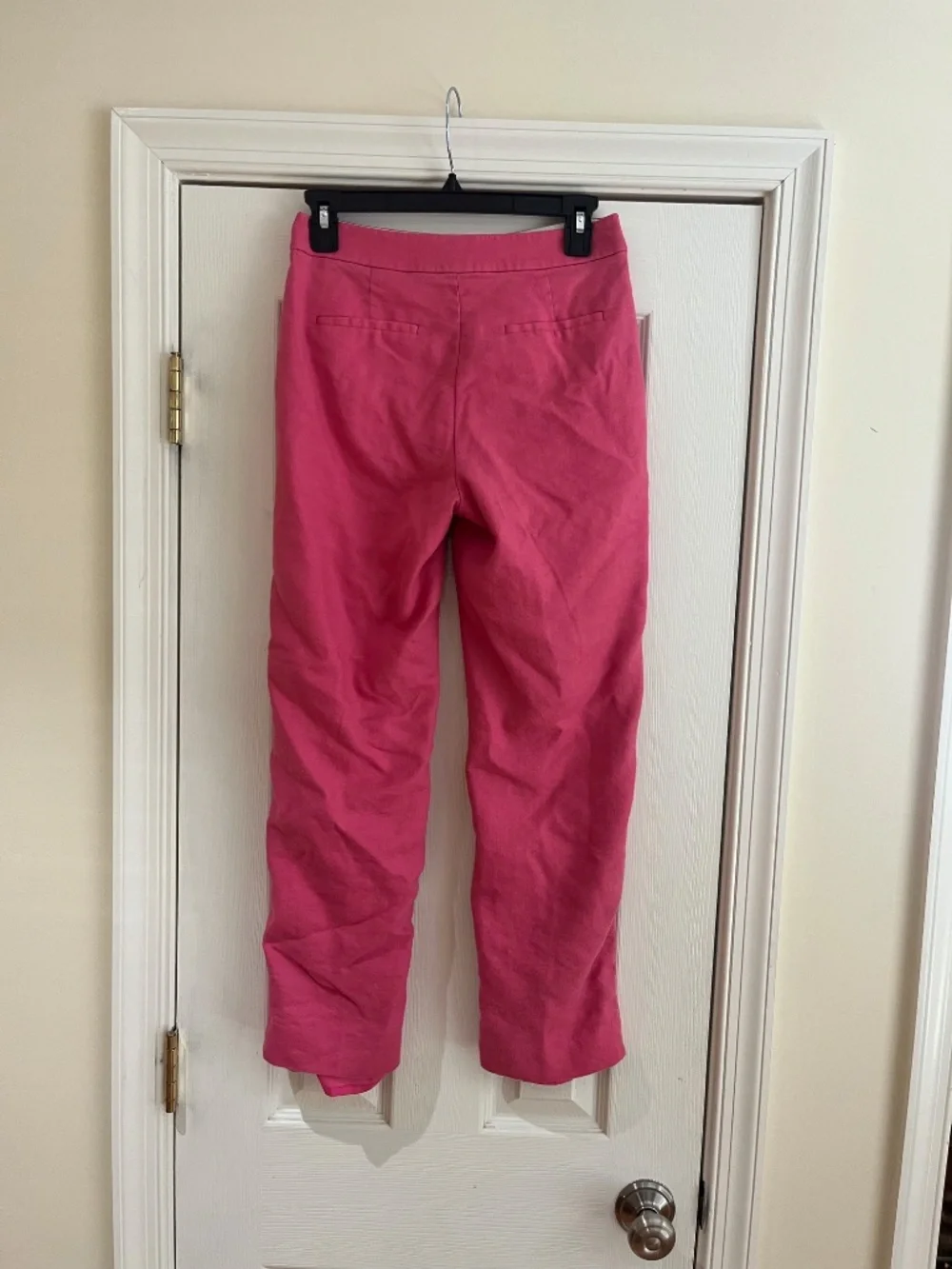 J. Crew Linen Kate Pant Pink